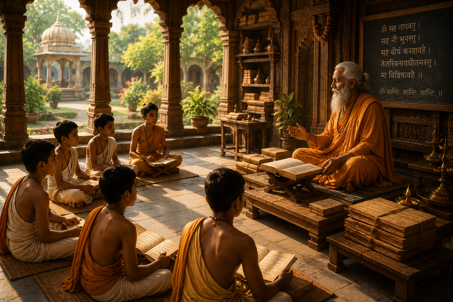 Sanskrit and Veda chanting session